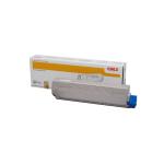 46443105 yellow toner c833n