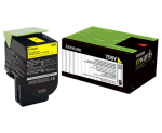 70c80y0 lexmark 708y yellow return