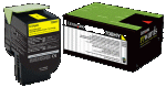 70c8xye lexmark 708xye yellow extra