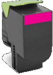 80c8hme lexmark 808hme magenta high