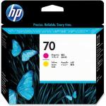 c9406a printhead print magenta yellow
