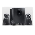 subwoofer logitech z313 control convenient