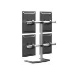 base 32in tool-free adjustable height