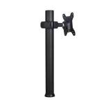 clamp includes through bolt pole