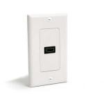 female plate white single connections