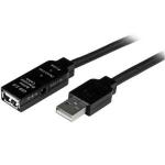 usb2aaext25m cable extension active startech
