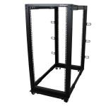 4postrack25u rack depth startech server