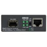mcm1110sfp converter media fiber slot