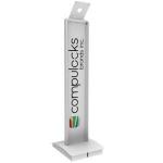 140w brandme white mount branded