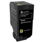 74c60y0 program toner cart return