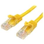 45pat50cmyl yellow cat5e ethernet patch