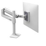 pole bright white texture ergotron
