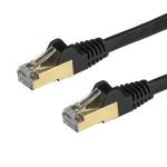 6aspat2mbk shielded cable ethernet black