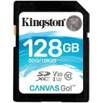 sdg/128gb 128gb canvas sdxc kingston