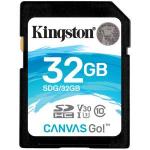 sdg/32gb 32gb canvas sdhc kingston