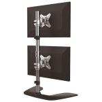 mount aluminum desk monitors vertical