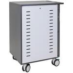 dm40-2009-4 zip40 charging cart ergotron image 2