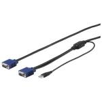 rkconsuv15 cable startech console rackmount