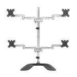 armquadss mount quad-monitor stand vesa