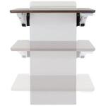 desk snow walnut spaces space image 2