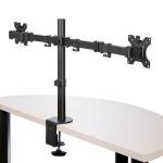 steel monitors vesa desk dual