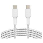 cab004bt1mwh usb-c white cable braided image 2