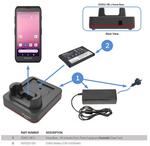 eda52-hb-5 honeywell dock charge 1-bay