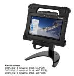 300150 dock industrial zebra desk