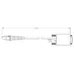 90a051230 gryphon datalogic rs232 grey