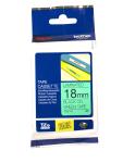 tze-741 tape 18mm black green