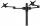 af-at-d-b atdec dual desktop monitor mount-black