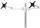 af-at-d-sw dual monitor desk mount white
