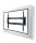 th-3070-uf mount recessed cross screws4 wall