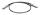 dem-cb100qxs qsfp cable direct attach metre