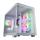 s380-wa curved glass case white