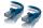 c6-0.5-blue cat6 network alogic cable cables