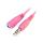 ad-ext-0.5-pink cable stereo audio alogic extension