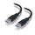 usb3-0.5-am-am type male cable black alogic