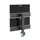 ed34vmssgr elevate dual vertical monitor stand