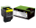 70c80y0 lexmark 708y yellow return toner