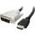 hddvimm10m cable hdmi dvi-d video digital