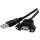 usbpnlafam1 cable type startech connector mount