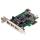 pexusb4dp express profile ports card startech
