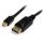 mdp2dpmm3 displayport cable mini connector male