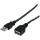 usbextaa10bk cable type extension startech black