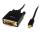 mdp2dvimm6 cable displayport mini video startech