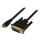 hdcdvimm1m hdmi cable dvi-d mini male