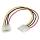lp4powext12 power cable molex extension connector
