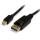 mdp2dpmm3m displayport mini cable connector male