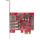 pexusb3s3ge card express ports startech ethernet